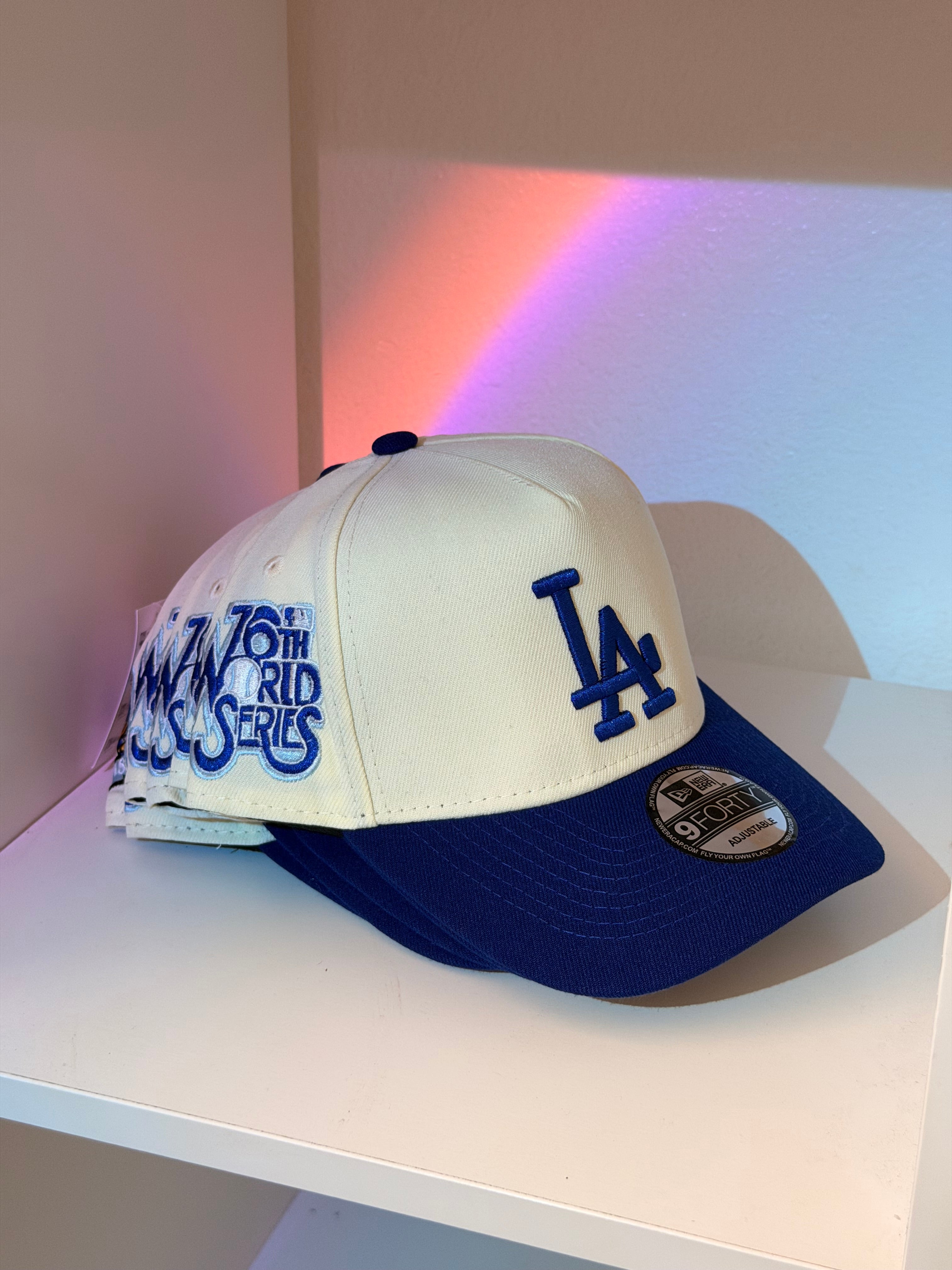 NEW ERA LA. WHITE-BLUE